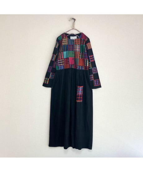 embroidered easy dress