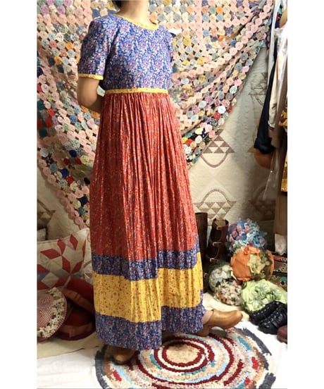flower cotton dress