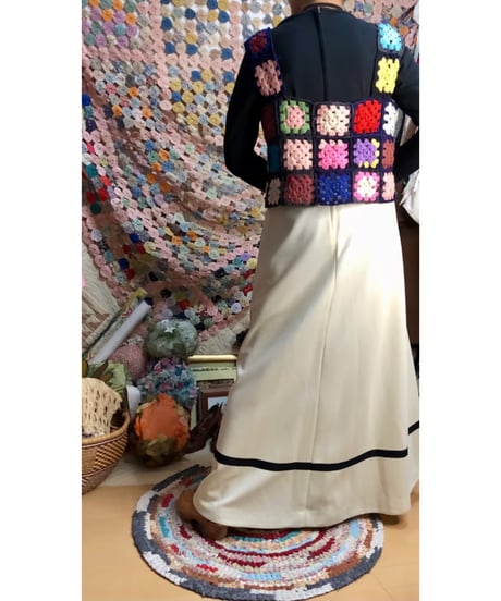 granny square vest