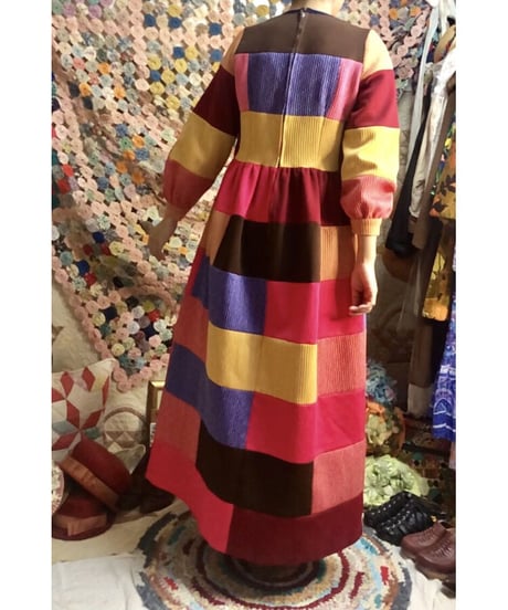 60's patchwork dress