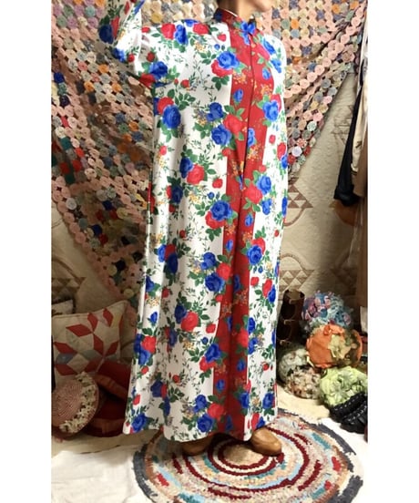 80's rose easy dress