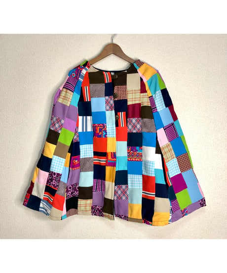 patchwork poncho