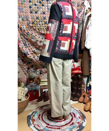 patchwork quilt jacket