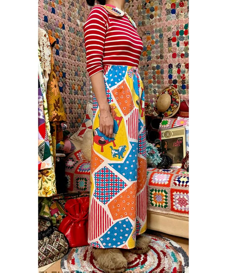 Raggedy Ann & Andy wide leg pants（A）