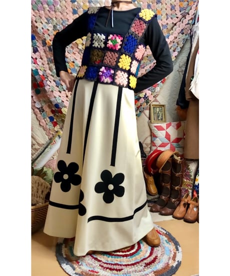 granny square vest