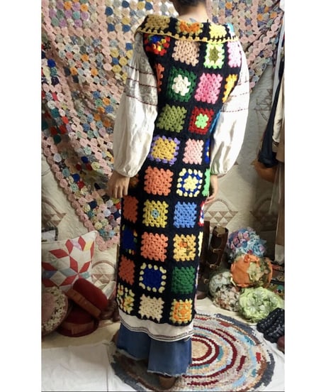 granny square dress