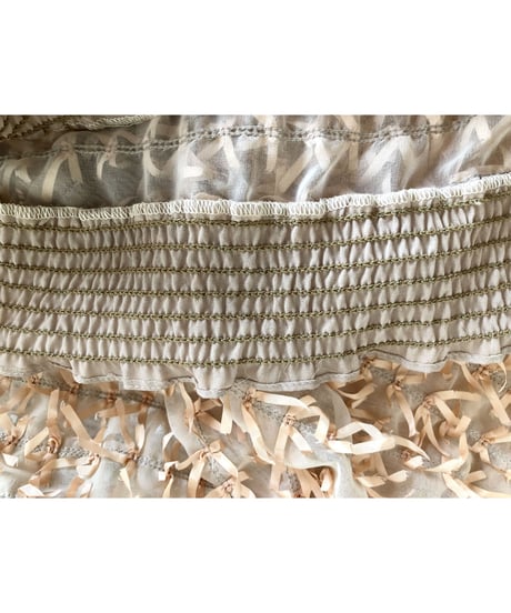 70-80's dolman sleeve ribbon tops