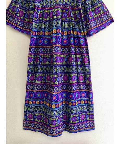 60's flower dress