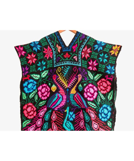 mexican peacock poncho
