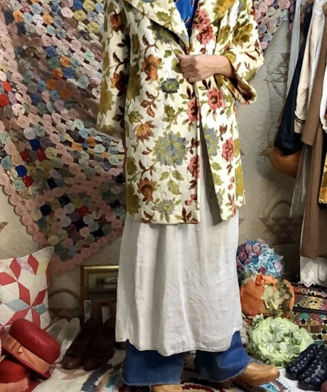 60's tapestry coat