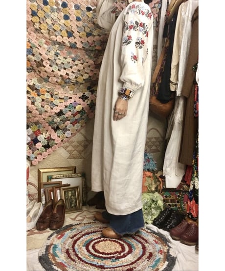 vintage ukrainian embroidered one-piece