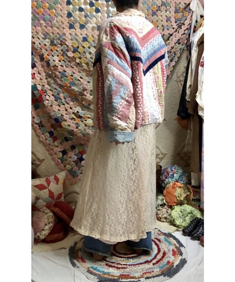 vintage patchwork quilt jacket