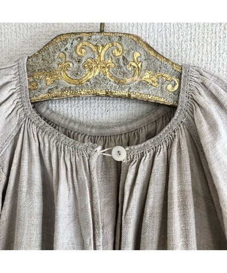 vintage ukrainian embroidered one-piece linen white