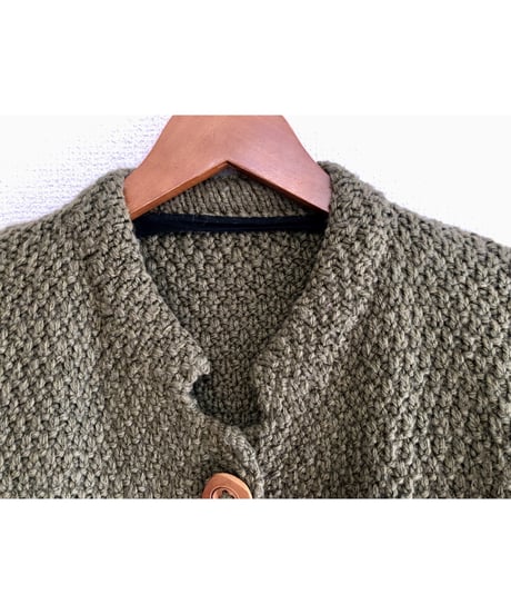 hand knit dress coat