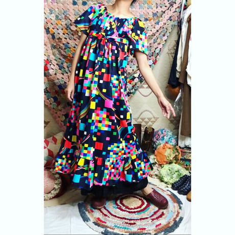 60's psychedelic dress