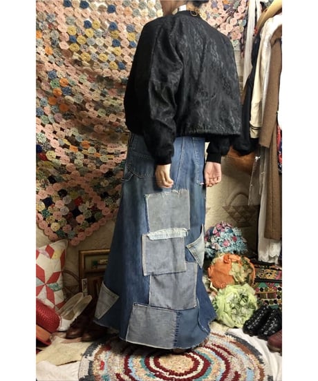 1980's lace blouson