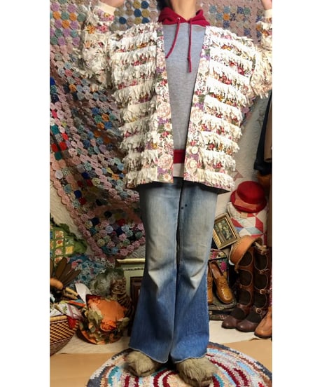 paula sweet fringe jacket