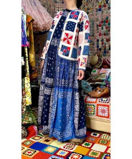 patchwork quilted jacket