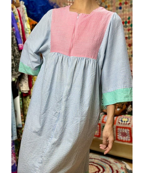 pinstripe easy dress