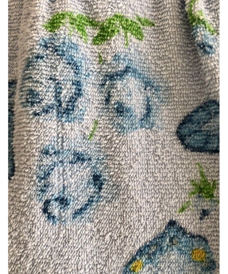 70s butterfly pile dress