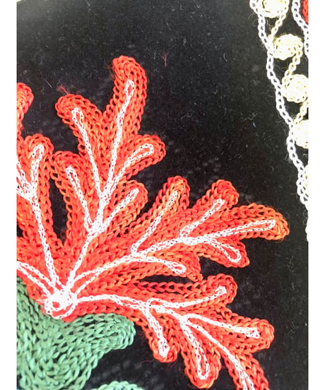 suzani embroidered robe
