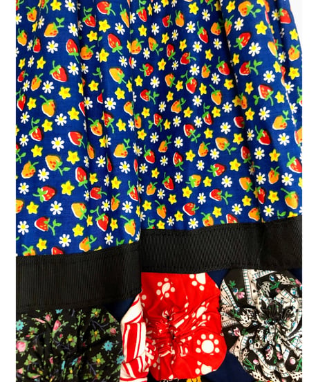 yo-yo quilt skirt