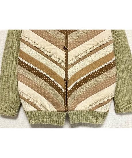 patchwork cardigan