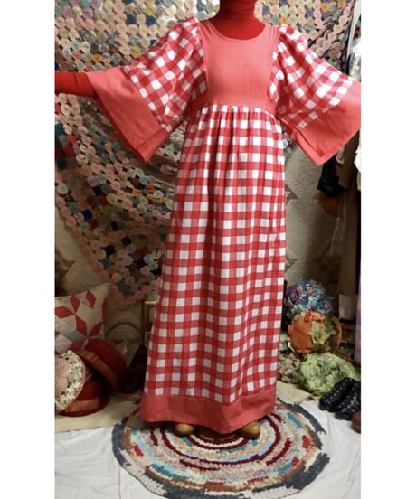 70's plaid dress