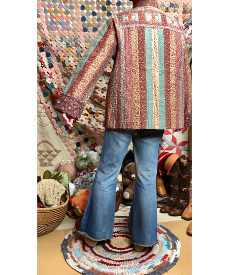 patchwork quilt jacket