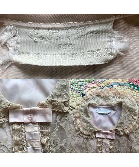 1960's lace robe