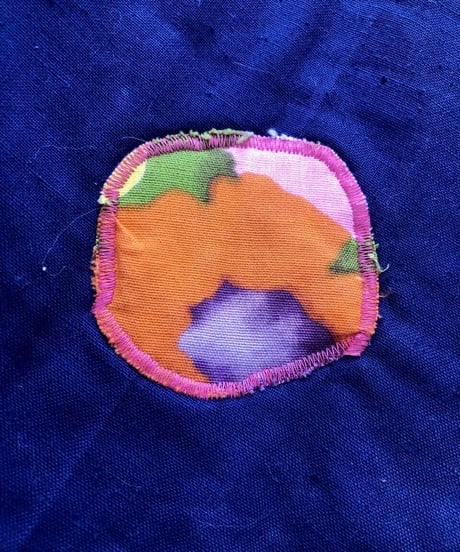 vintage patchwork quilt flower skirt