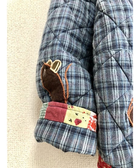 w.face quilting cat jacket