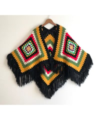 granny square shawl