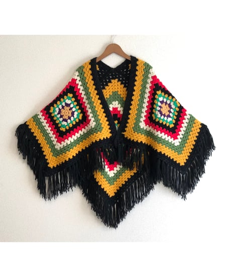 granny square shawl