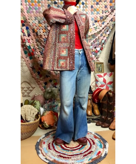 patchwork quilt jacket