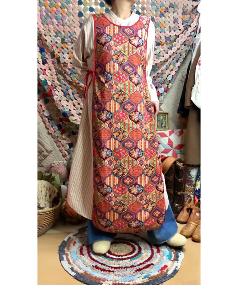 paisley apron dress | Quilt 