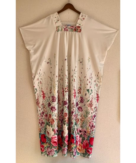 70s easy flower dress