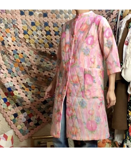 60s quilting coat