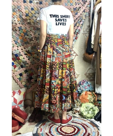 PHOOL indian cotton skirt