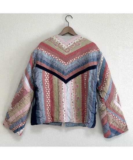 vintage patchwork quilt jacket