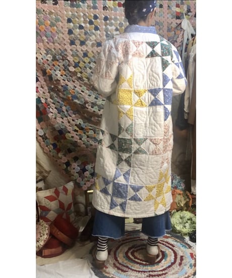 patchwork quilt coat