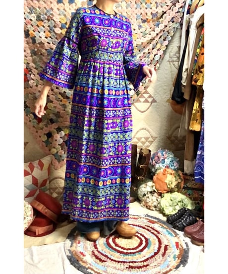 60's flower dress