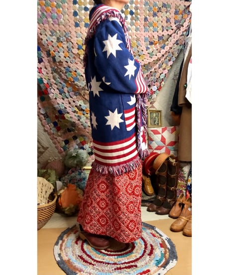 star&stripes fringe jacket