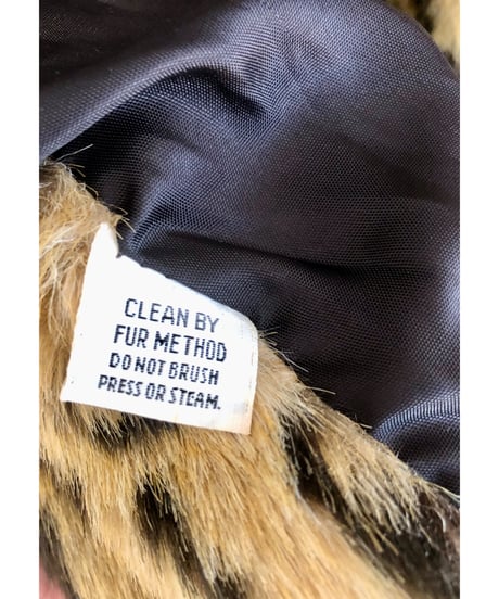 leopard faux fur coat