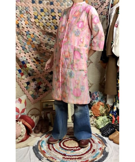 60s quilting coat