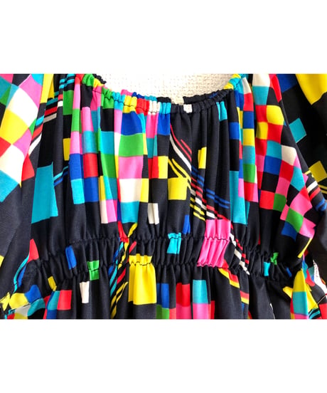 60's psychedelic dress