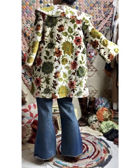 60's tapestry coat