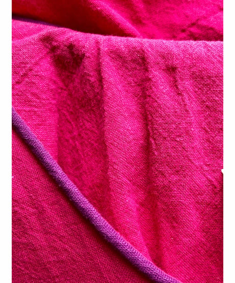 80s ruffle cotton dress