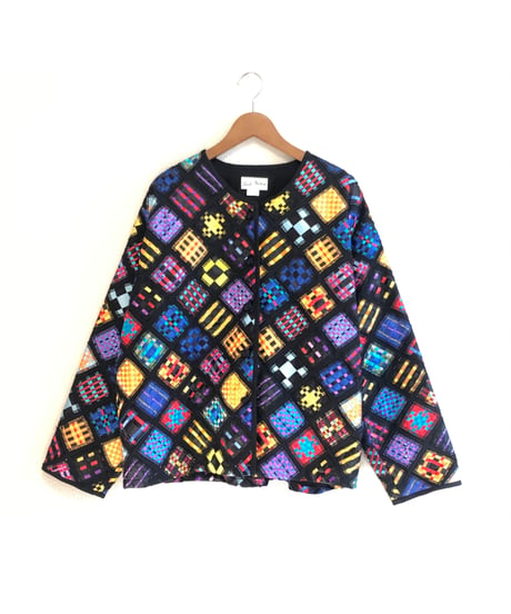 ribbon woven jacket