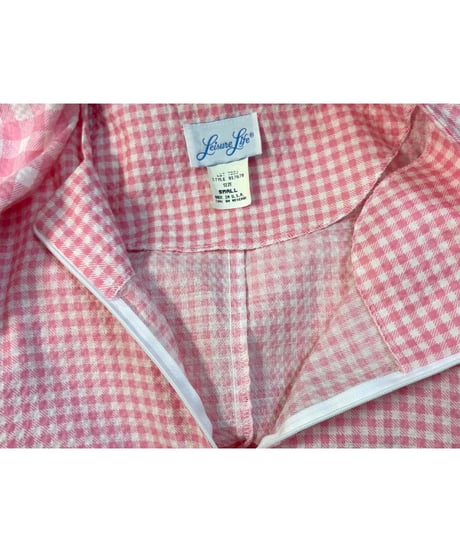 gingham easy dress